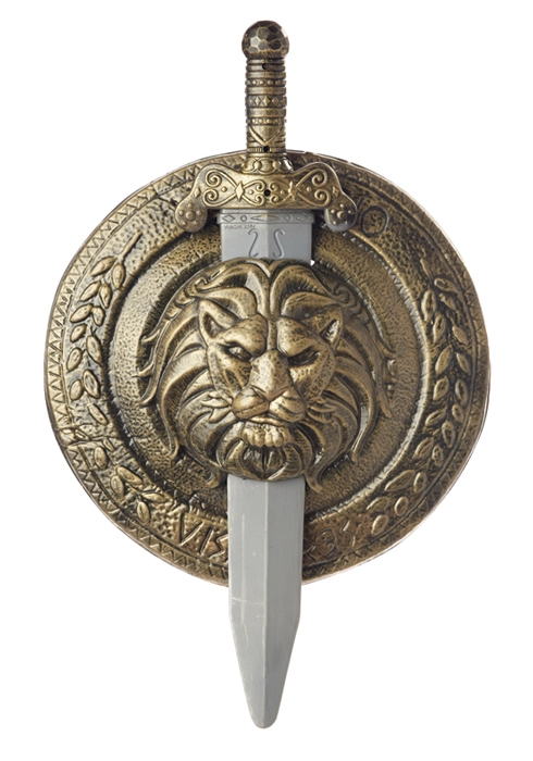 Adult Gladiator Combat Shield And Sword