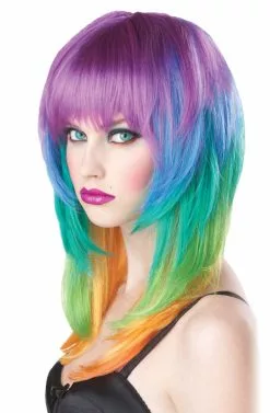 Kaleidescope Costume Wig (Multi)