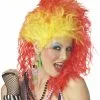 True Colors Costume Wig (Red/Yellow)