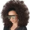3/4 Curly Fall Adult Wig (Brunette)