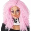 Crimped N Kooky Adult Wig (Pink)