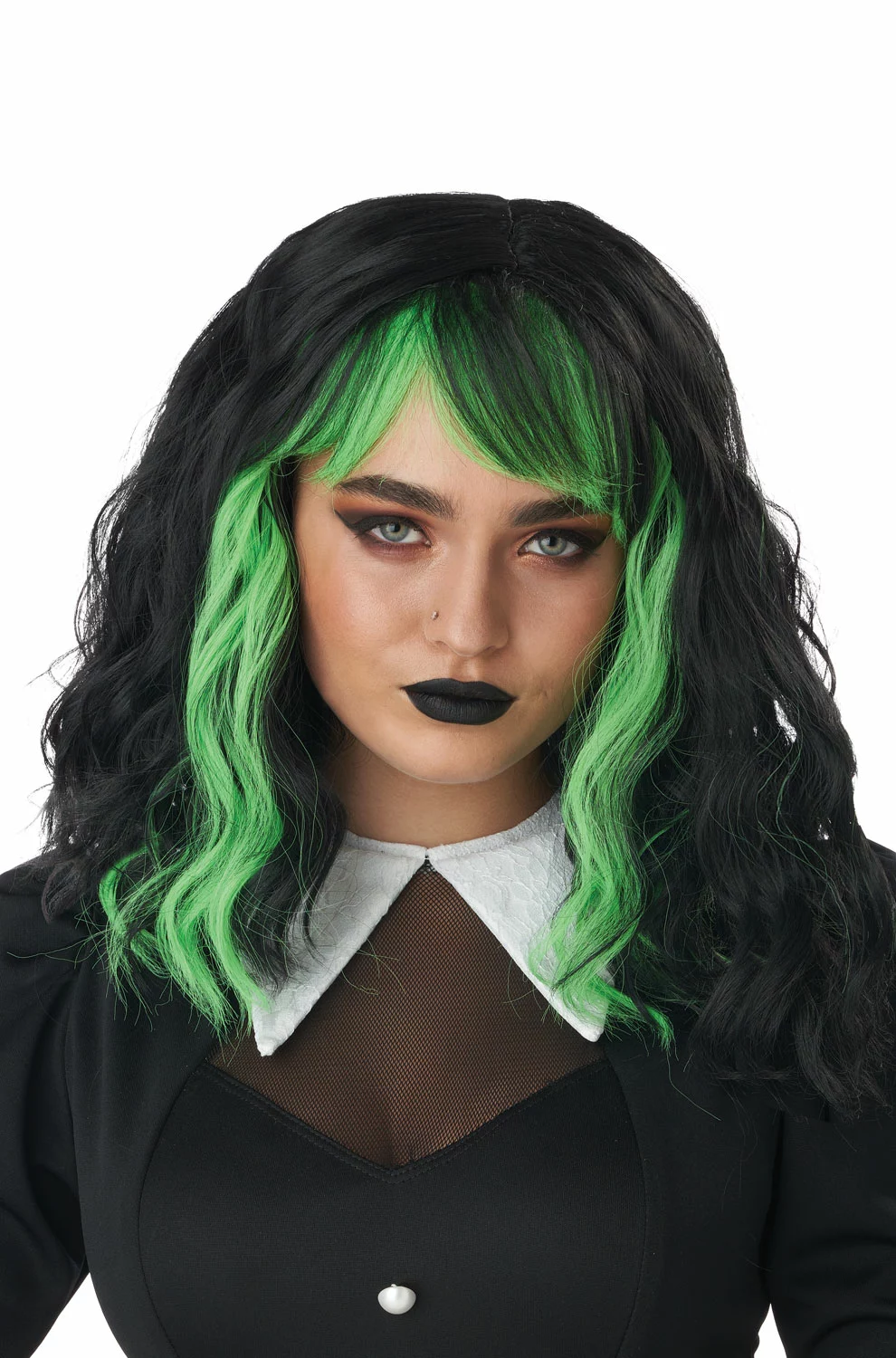 Cute N Crafty Adult Wig (Electric Green)