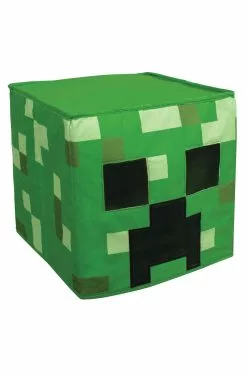 Creeper Block Head Mask