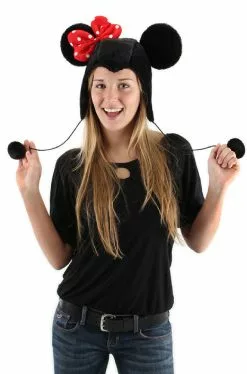 Minnie Mouse Hoodie Hat