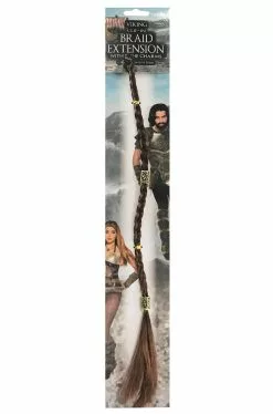 Viking Clip In Braid (Brown)