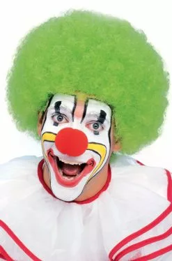 Green Clown Adult Wig