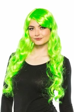 Neon Green Wig