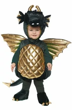 Green Dragon Toddler Costume